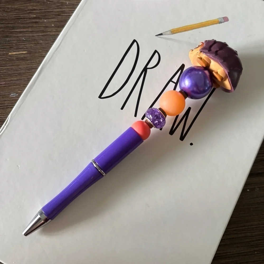 Disney Doorables: Raya & the Last Dragon: Tuk Tuk handmade beaded pen